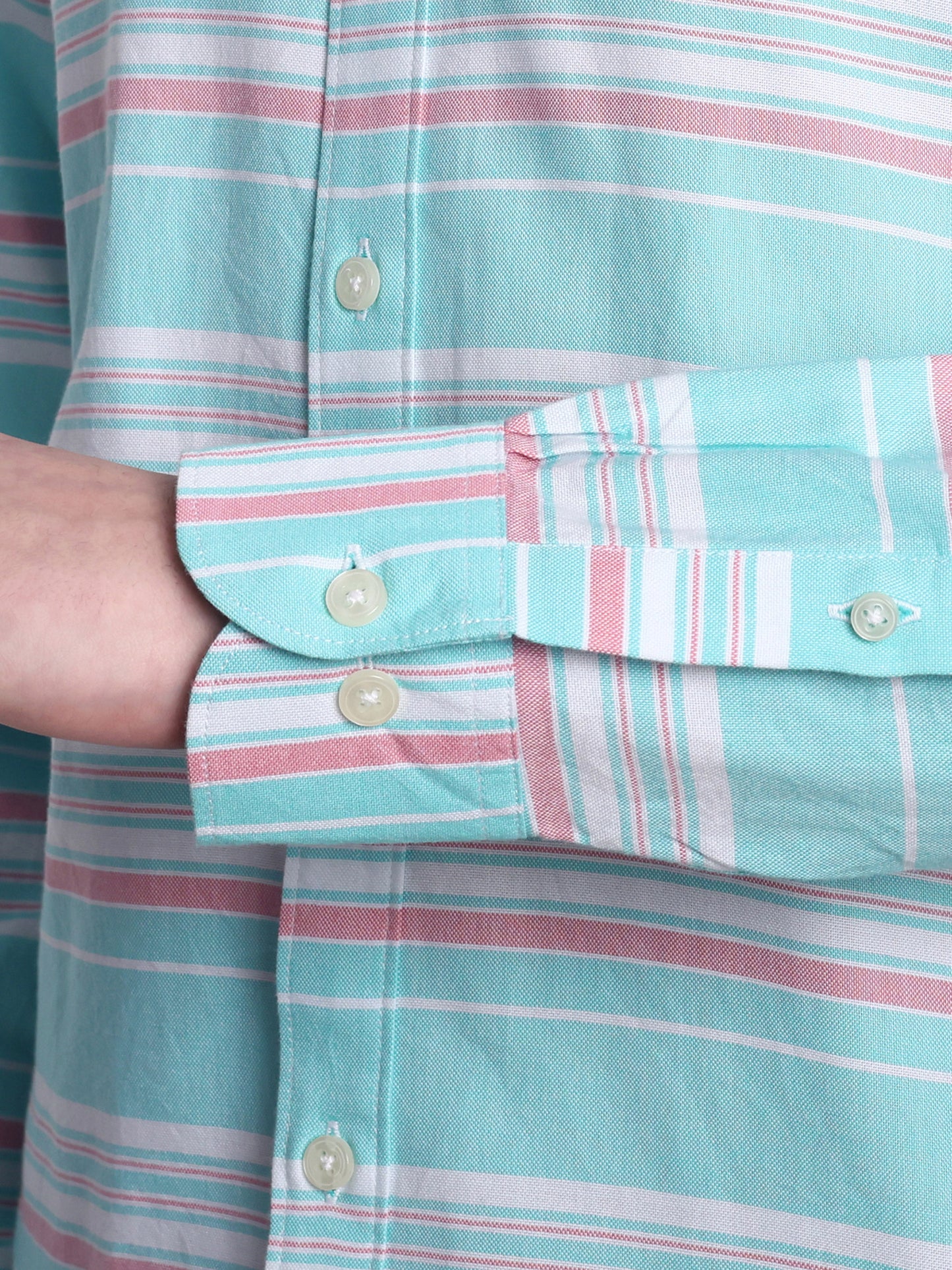 Sky Blue Stripped Stylish and Comfortable Shirt for All-Day Wear