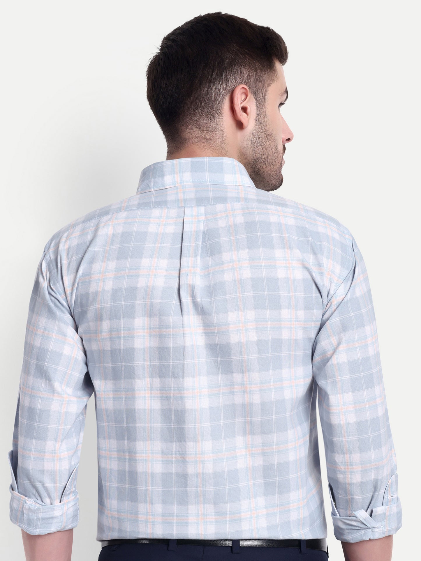 Blue check Stylish and Comfortable Shirt for All-Day Wear