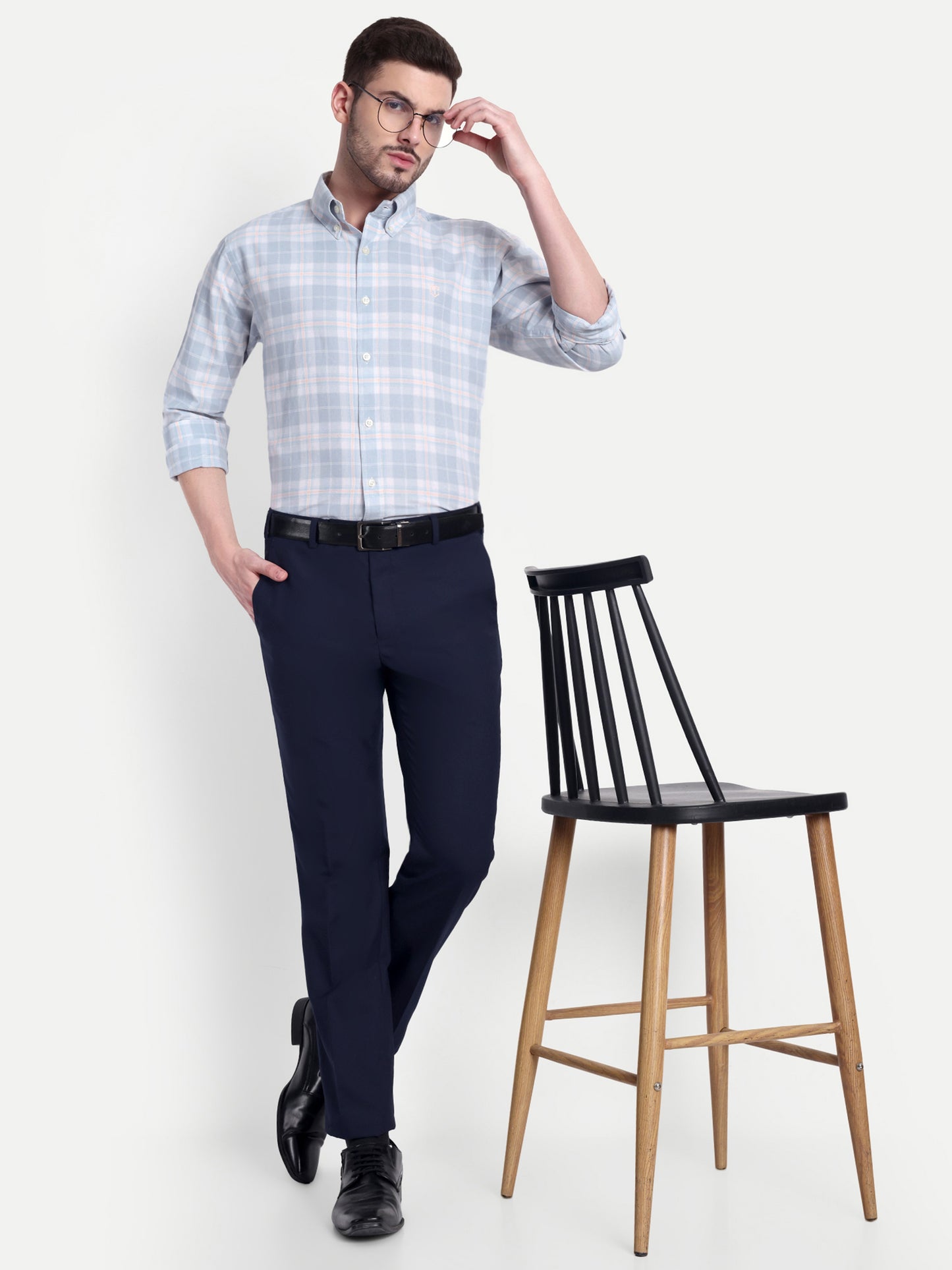 Blue check Stylish and Comfortable Shirt for All-Day Wear