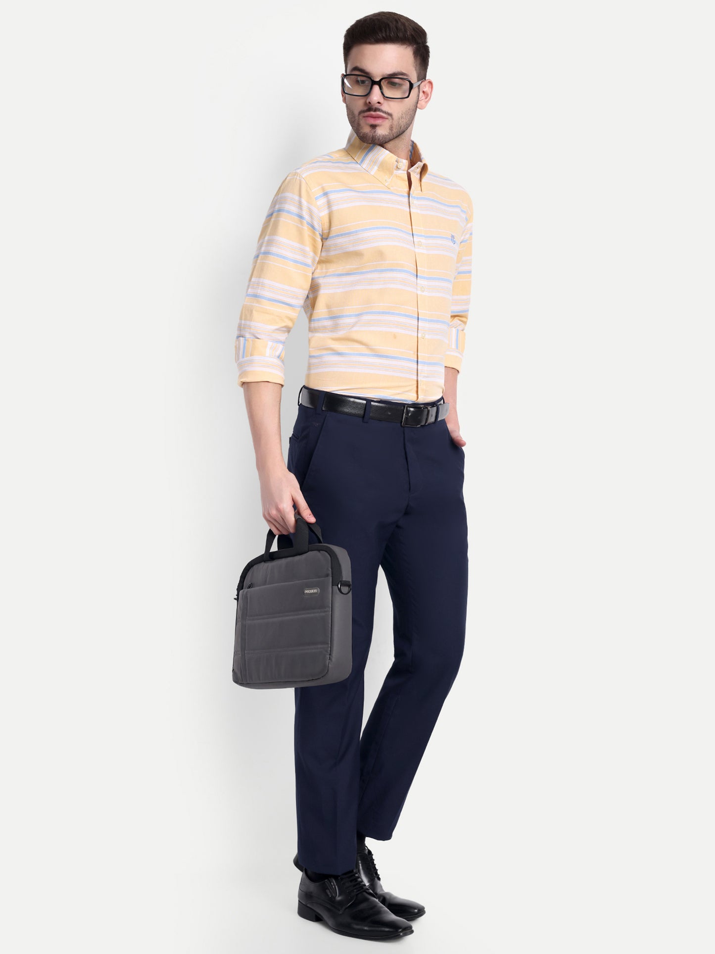 Yellow Stripped Stylish and Comfortable Shirt for All-Day Wear