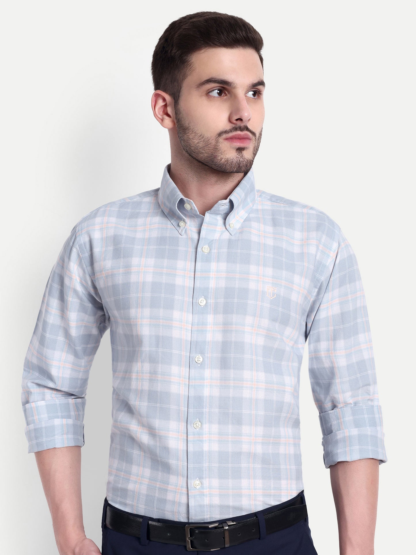 Blue check Stylish and Comfortable Shirt for All-Day Wear